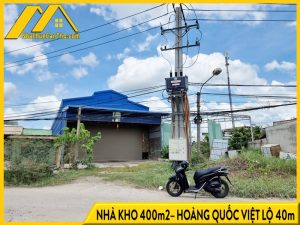 Cho thuê nhà kho Cần Thơ 400m2 đường Hoàng Quốc Việt, P. An Bình