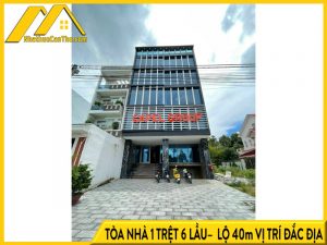Cho thuê tòa nhà mặt tiền Võ Văn Kiệt hướng sân bay Cần Thơ